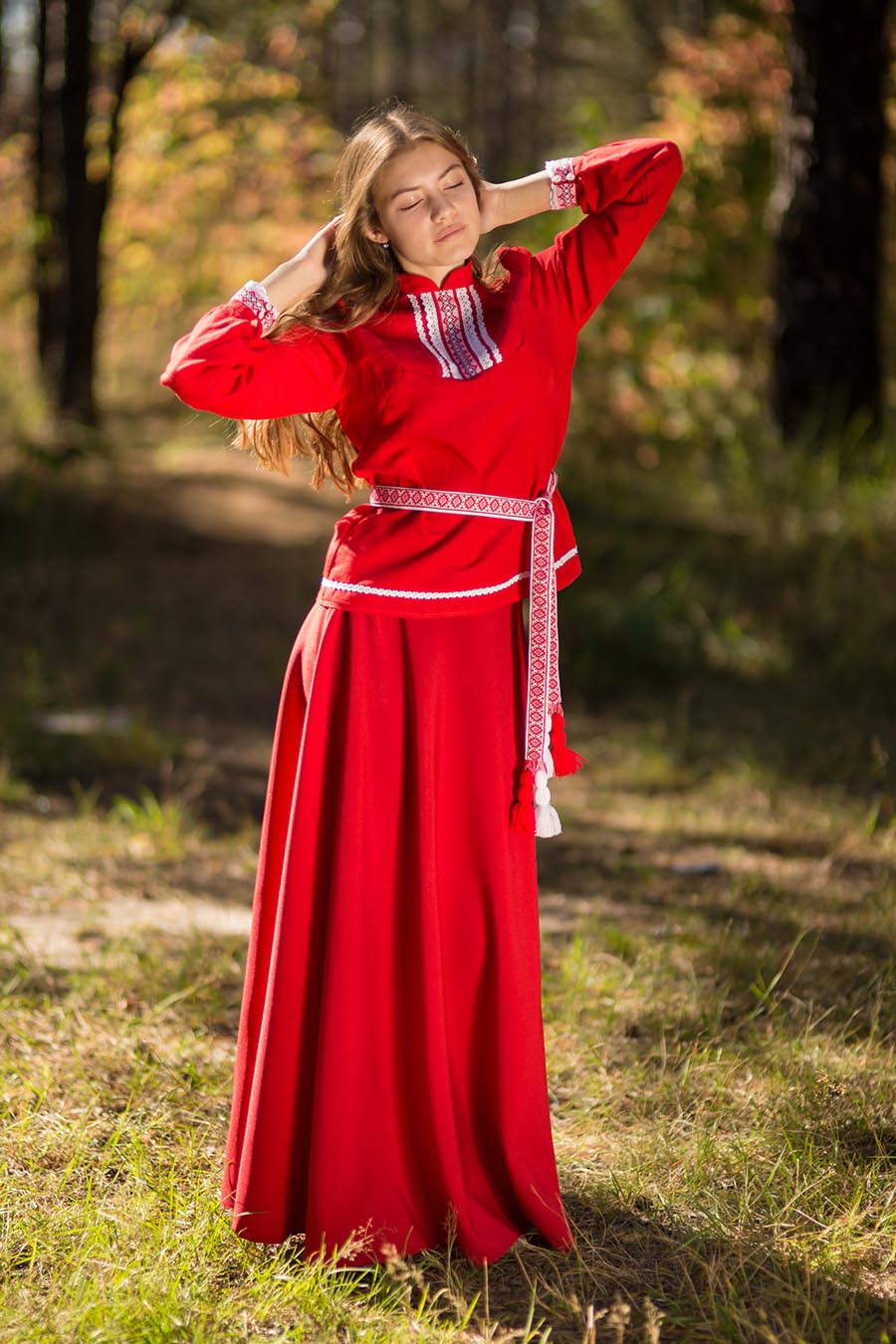 Underwear Women in Slavic costumes in Thane