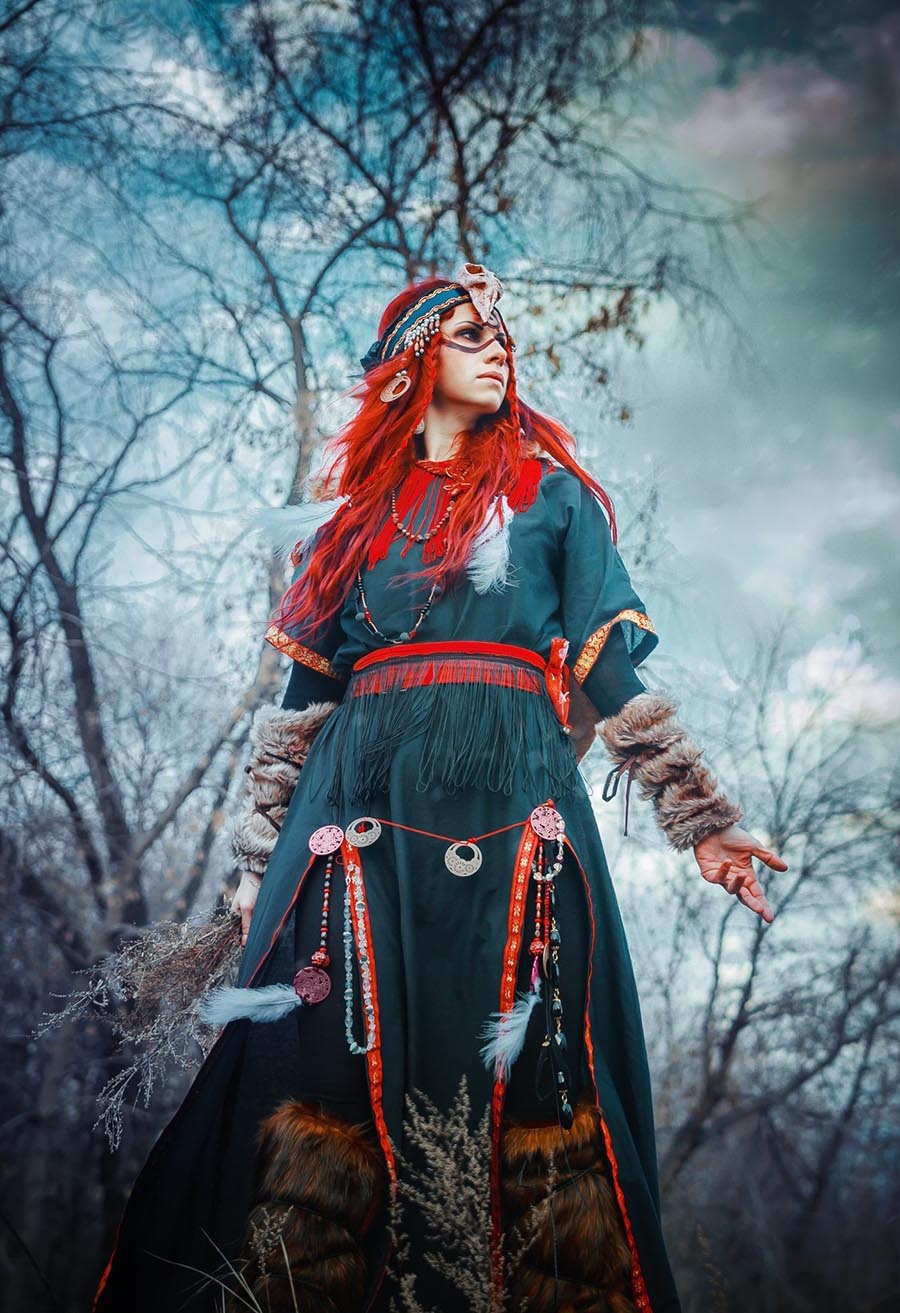 Girls in Slavic costumes underwear in Thane